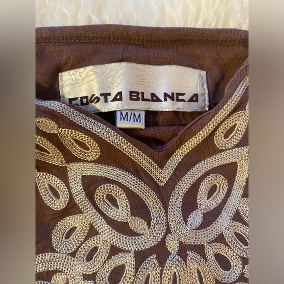 VGC Vintage Costa Blanca women’s tank/blouse top in SZ M!! - Picture 2 of 3